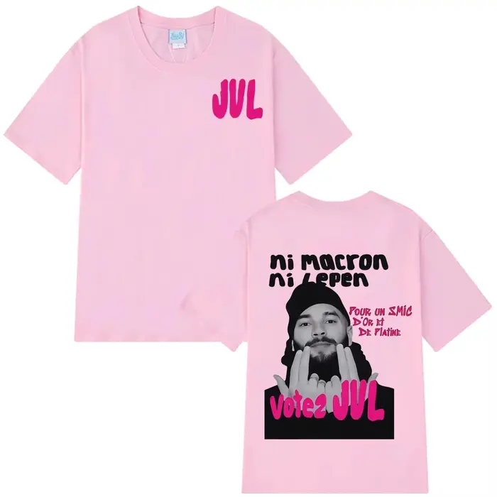 T-shirts graphiques tendance JUL, rappeur français 2026, pour hommes et femmes, T-shirt hip-hop déco