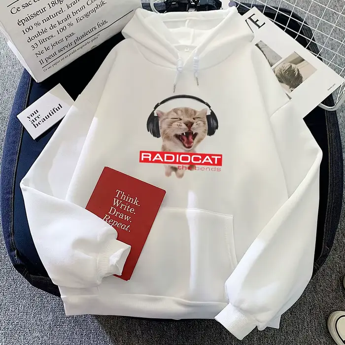 Radihead Radiocat-Sweats à capuche à manches longues pour hommes et femmes