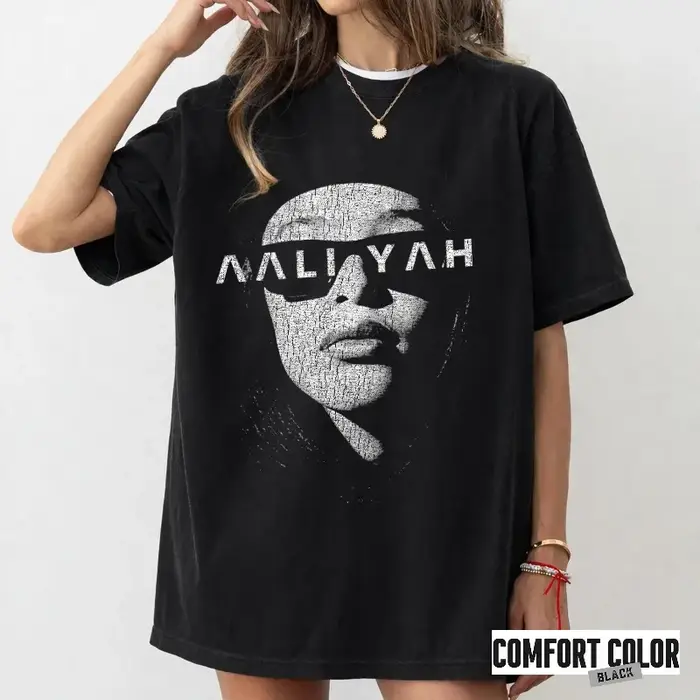 T-shirt Aaliyah R&B Music Icon