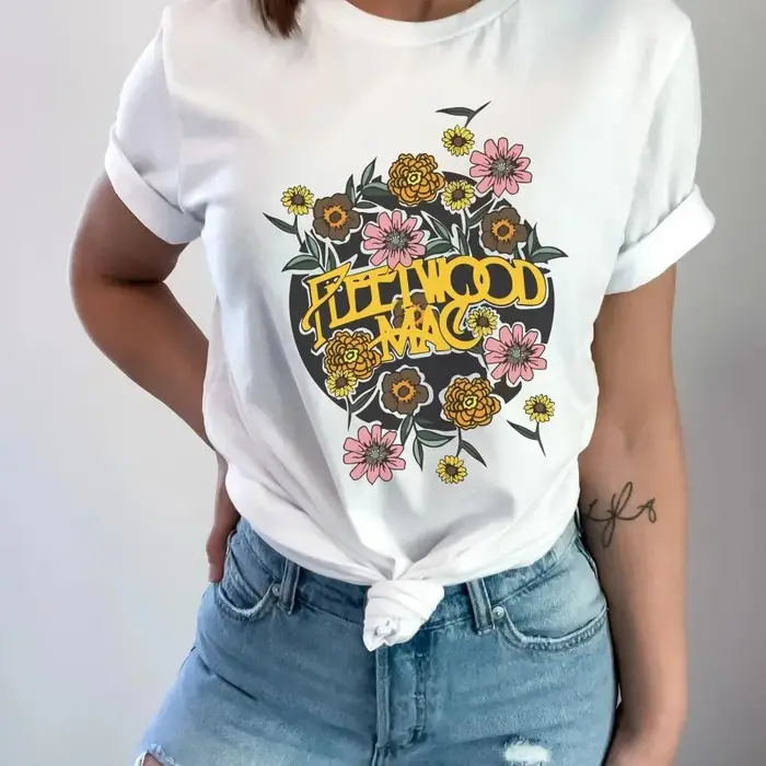 T-shirt graphique Fleetwood Mac