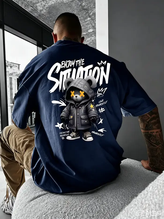 T-shirt en coton de haute qualité