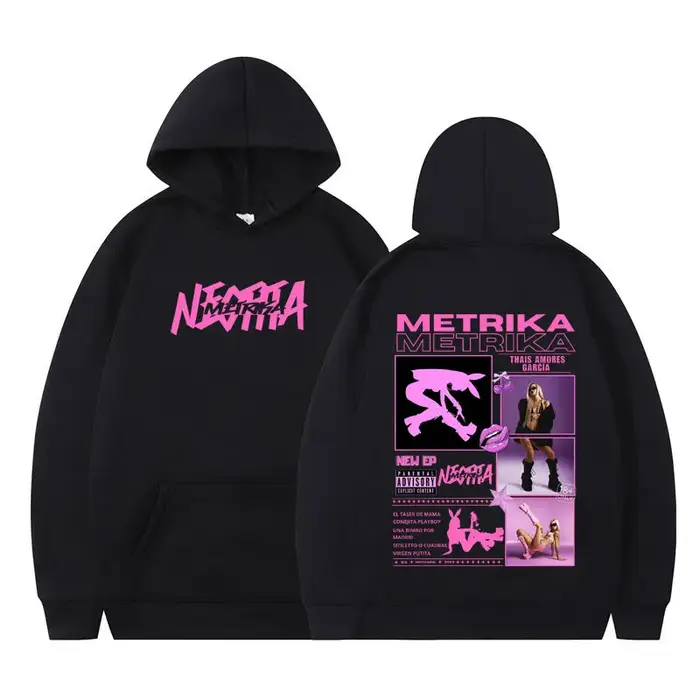 Sweat-shirt à capuche Singer Metrika Album Tour 2026 pour homme et femme
