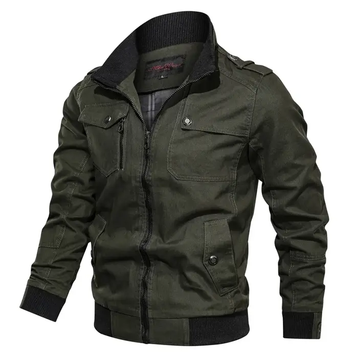Veste décontractée en pur coton pour hommes, vêtements minces, manteau pour hommes, vestes pour homm