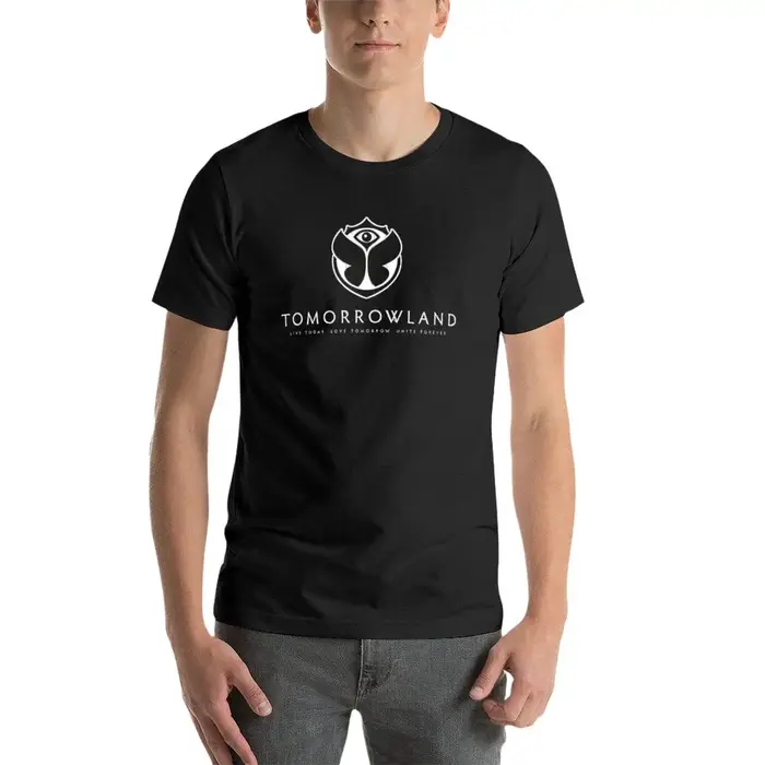 T-shirt uni Tomorrowland Festival pour hommes