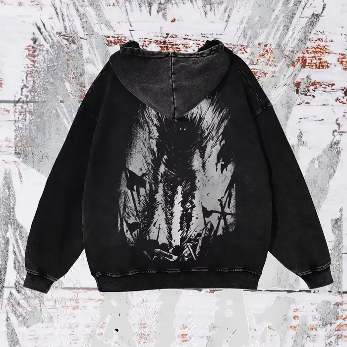 Manga DEATH NOTE sweat à capuche graphique pour hommes femmes vêtements lavé surdimensionné sweats automne hiver haute qualité coton Streetwear