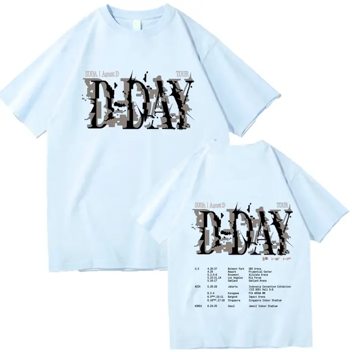 T-shirt Suga Agust D Tour