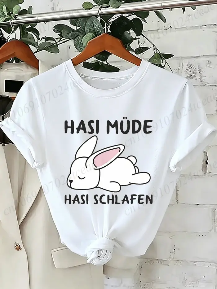 T-shirts « Bunny Is Tired » – T-shirt graphique « Lazy