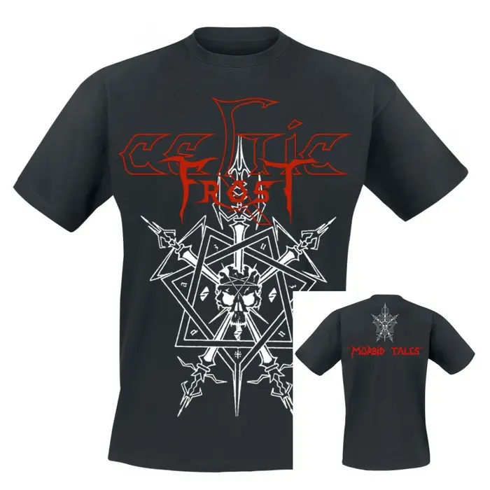 T-Shirt Ancient Noir Lord of The Lost pour hommes et femmes