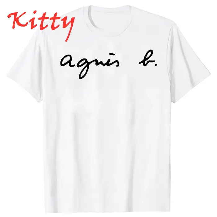 Nouvelle collection été 2026 : T-shirt unisexe classique à imprimé lettres Agn