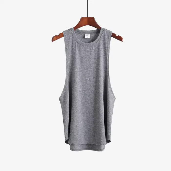 Débardeur sans manches gris pour hommes