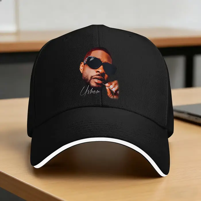 Casquette de baseball décontractée C-Chris Brown et Usher The Rb Tour