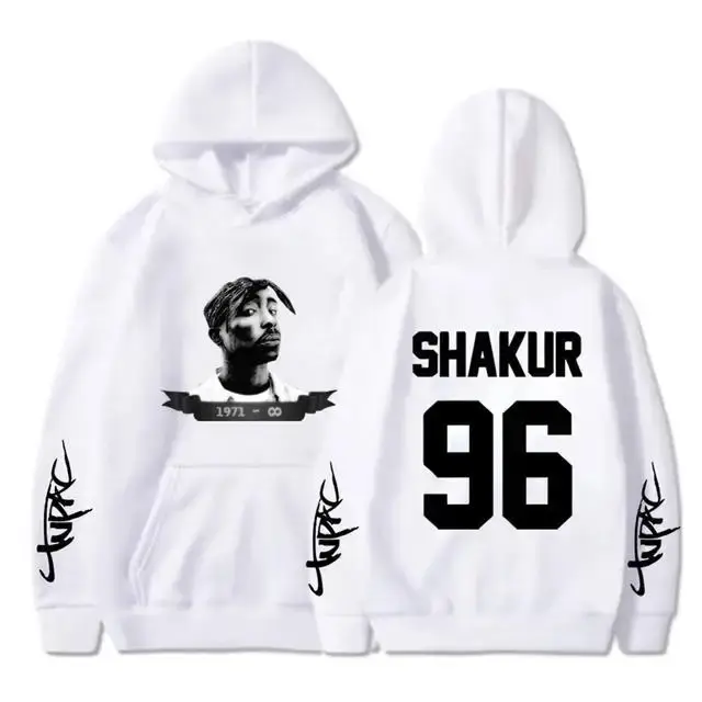 2Pac hommes pulls à capuche de mode hommes femmes sweats à capuche mode Hip Hop pulls décontractés a