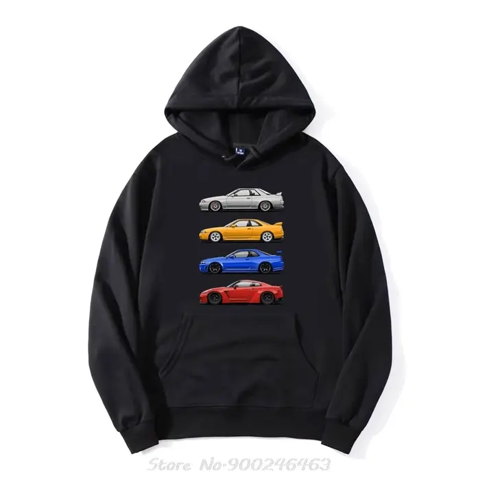 Sweat à capuche grande taille JDM Car 80s, pull drôle, veste en coton adulte, sweat à capuche zippé,