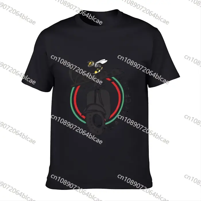 V-Vespas moto Logo t-shirt Harajuku T-Shirts à manches courtes Y2K rétro t-shirt été coton col rond 