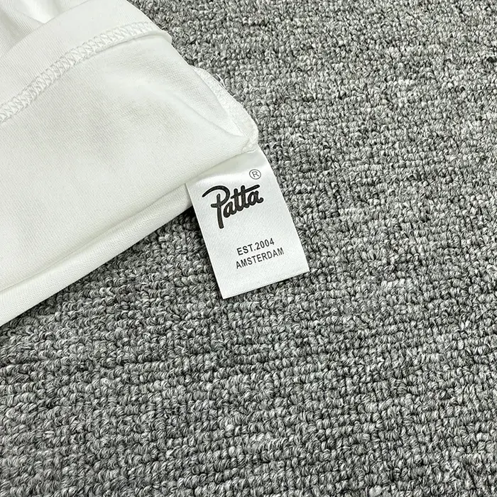 Nouveau T-shirt Patta 2026 avec imprimé lettres