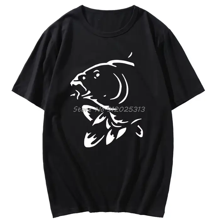 Harajuku carpe poisson manches courtes pêches ruiné ma vie T-shirt hommes femmes T-shirt vêtements p