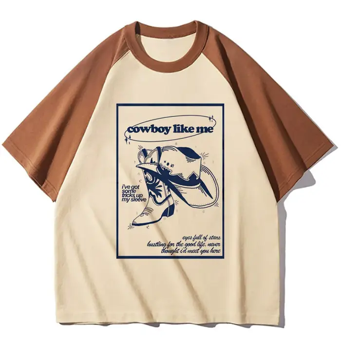 Beyonce Cowboy Carter t-shirt femme hip hop années 2000 harajuku confortable respirant coréen vêtements numérique classique