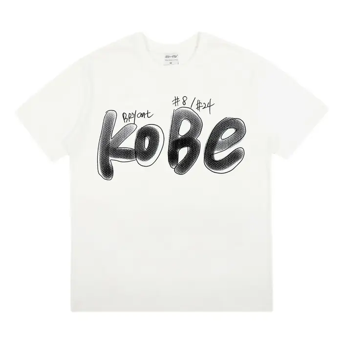 Classique basketbalster Kobe Bryant mannen vrouwen T-shirt imprimé T-shirt kleding streetwear tee ka