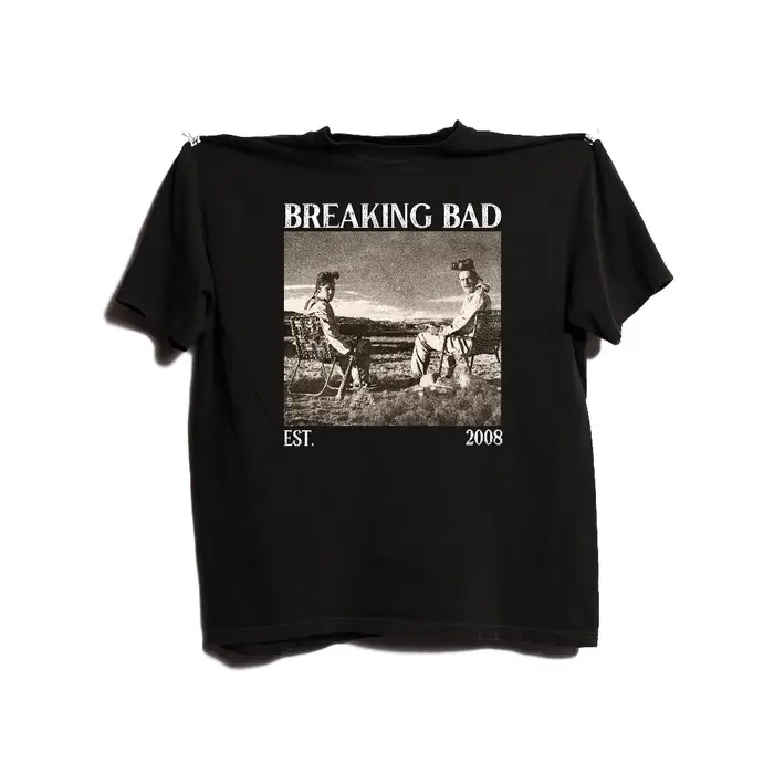T-shirt Breaking Bad, série télévisée vintage