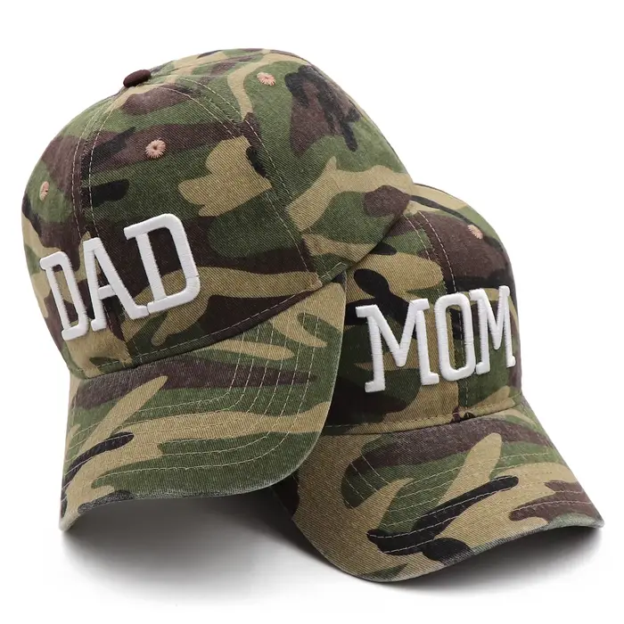 KOEP MOM et papa casquette de Baseball casquettes de pêche hommes en plein air femmes lavé et porté annonce de grossesse chapeaux 3D broderie