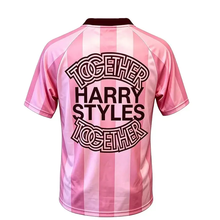 2026 Nouveau T-shirt à manches courtes rose Harry Styles Amsterdam Merch pour hommes