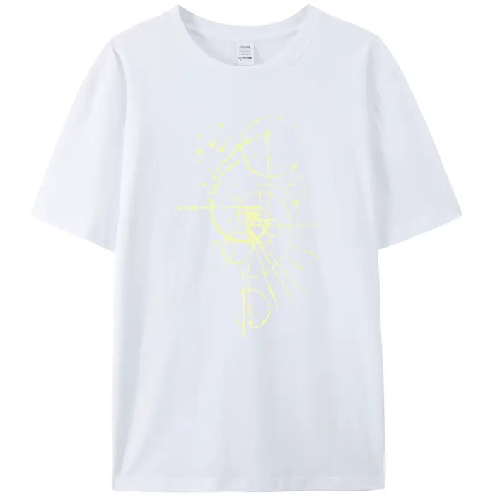T-shirt décontracté imprimé à manches courtes pour homme