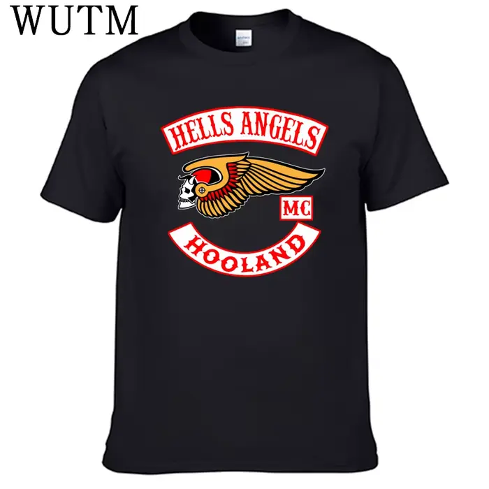 T-shirt pour hommes, 100% coton, Hell Angels Holland