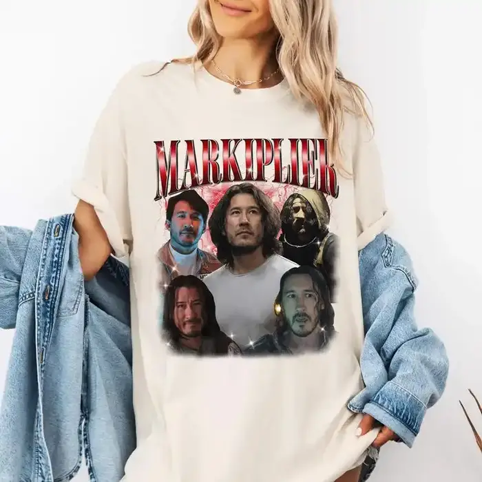 T-shirt hommage vintage Iron Lung Markiplier des années 90