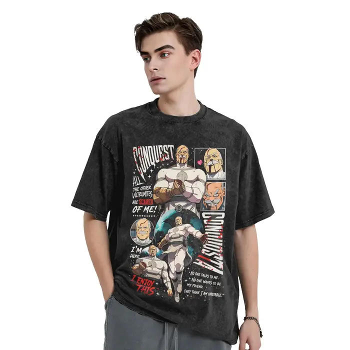 T-shirt décontracté en coton Y2K pour homme