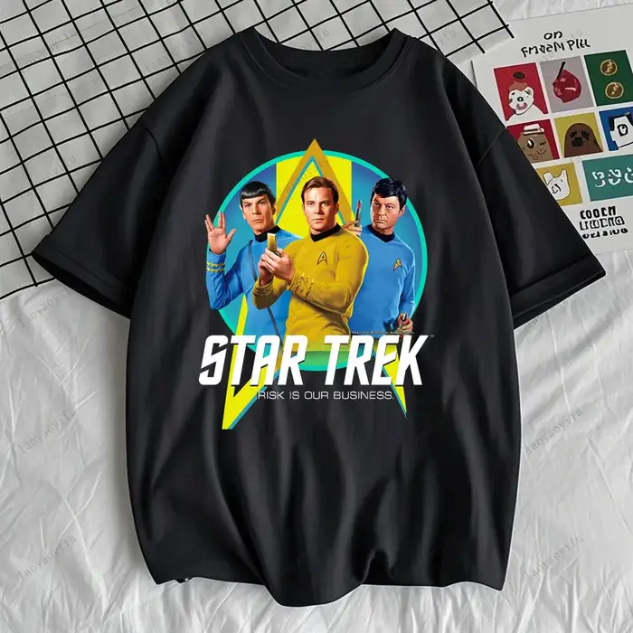 Star Trek t-shirt été hommes