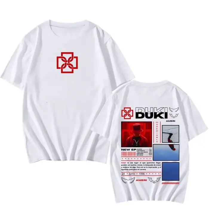 Duki Ameri nouveau EP T-Shirts unisexe hommes/femmes vêtements classiques Hip Hop hauts Vintage mode
