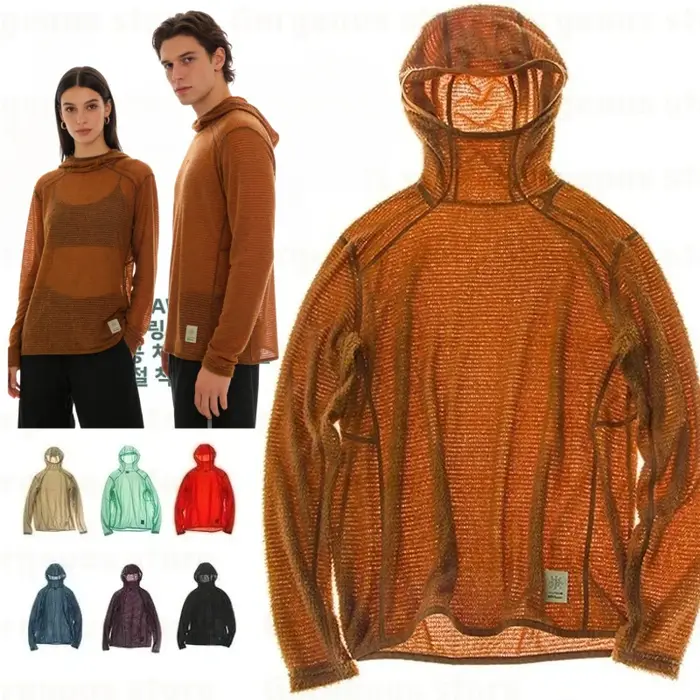 T-shirt à capuche respirant et léger pour homme