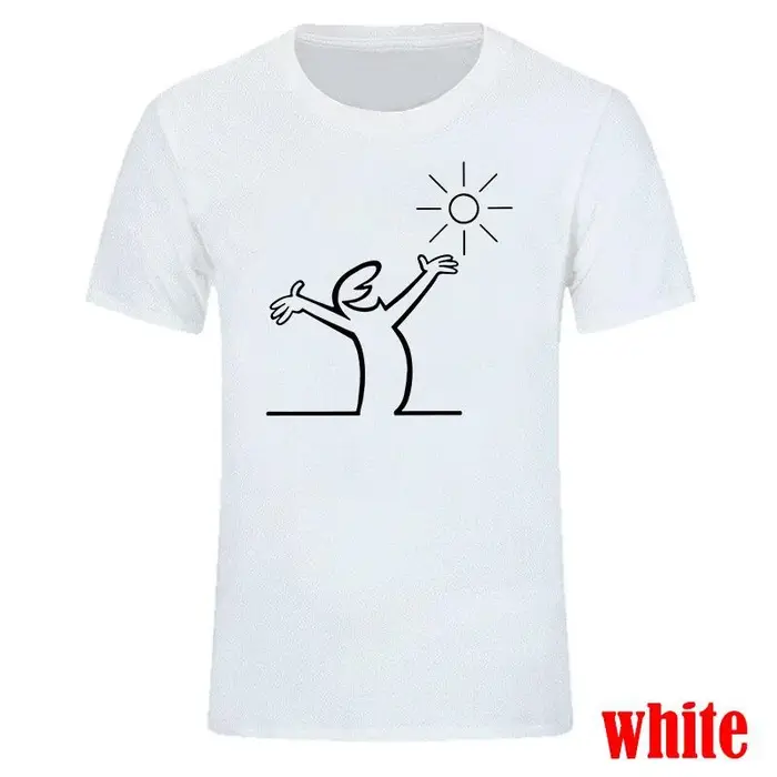 Lineman Summer La Linea T-shirt pour hommes et femmes, en coton, décontracté, col rond, Badum, vêtem