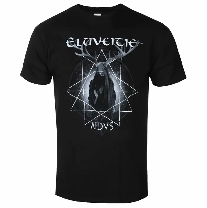 T-shirt en coton unisexe à motif de groupe Eluveitie, manches courtes, tendance, de marque, de luxe,