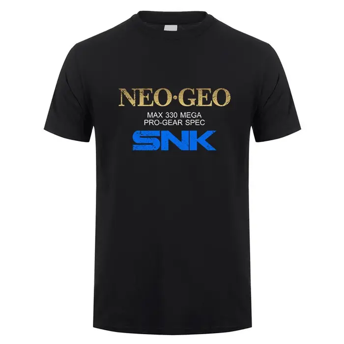 Neo Geo Pro Gear Spec t-shirt été hommes femmes coton à manches courtes Neo Geo T-shirts homme haut