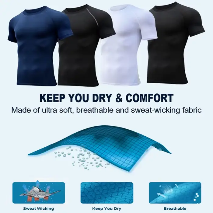 Chemise de compression à imprimé araignée pour hommes