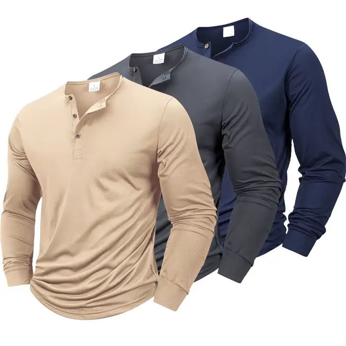 T-shirt à manches longues pour hommes