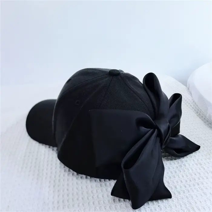 Jolie casquette de Baseball à gros nœud