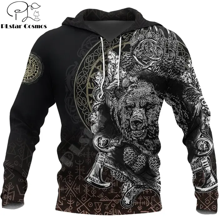 Sweat à capuche Style tatouage