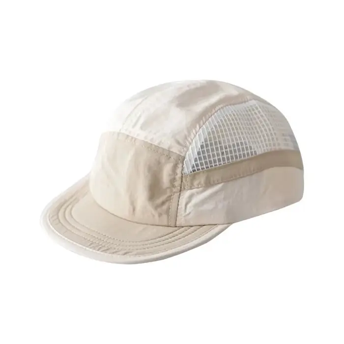 Casquette de baseball unie à séchage rapide, à visière plate, pour homme et femme, idéale pour l'été