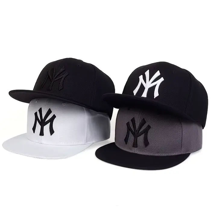 Chapeaux Hip-hop brodés de lettres unisexes, casquettes de Baseball décontractées réglables pour l'e