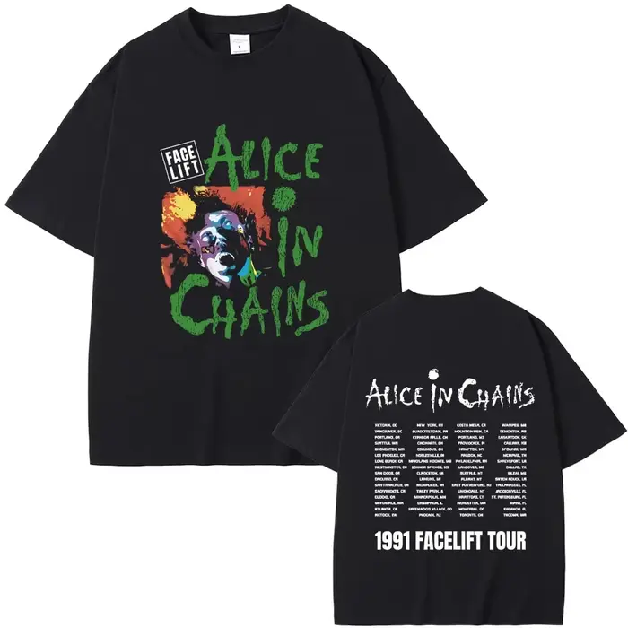 T-shirt Alice in Chains Jar of Flies avec impression d'album classique