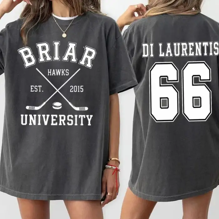 T-shirt Briar University pour hommes et femmes