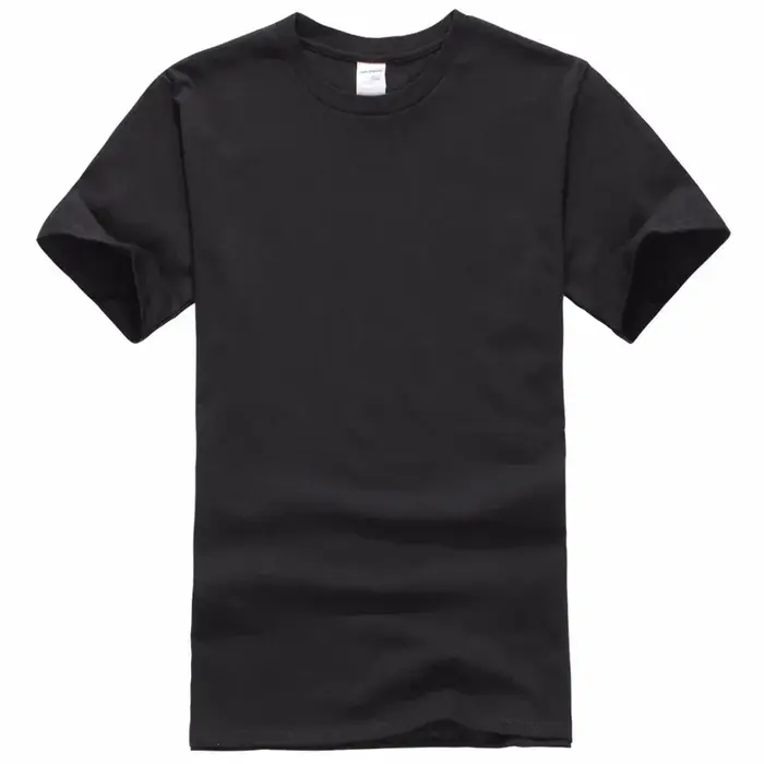 Été 100% coton T-Shirts hommes décontracté à manches courtes solide coton col rond doux T-Shirts bas