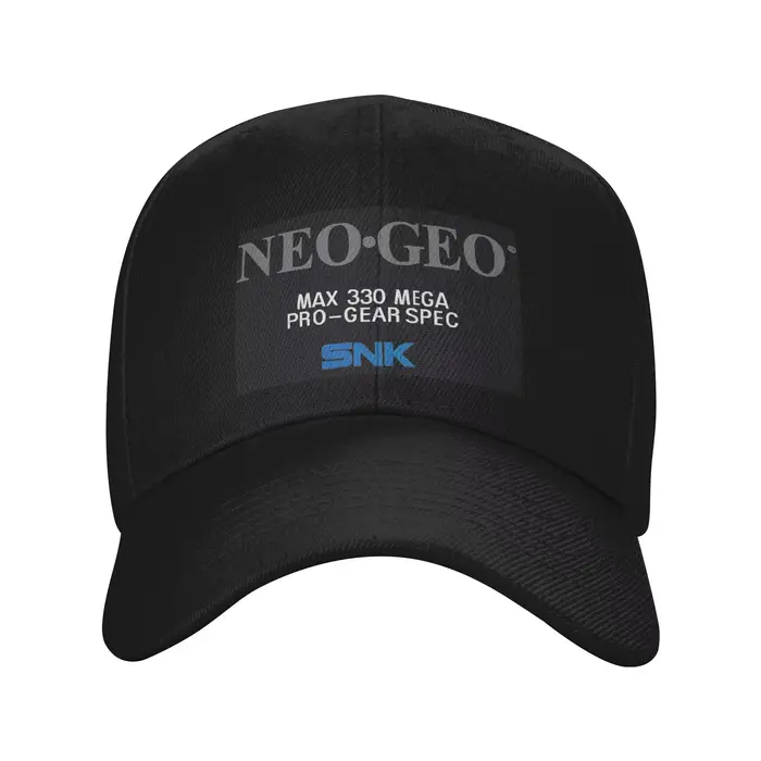 Chapeaux de Baseball unisexe Neo Geo Logo Neogeo Arcade extérieur Streetwear sport d'été casquettes 