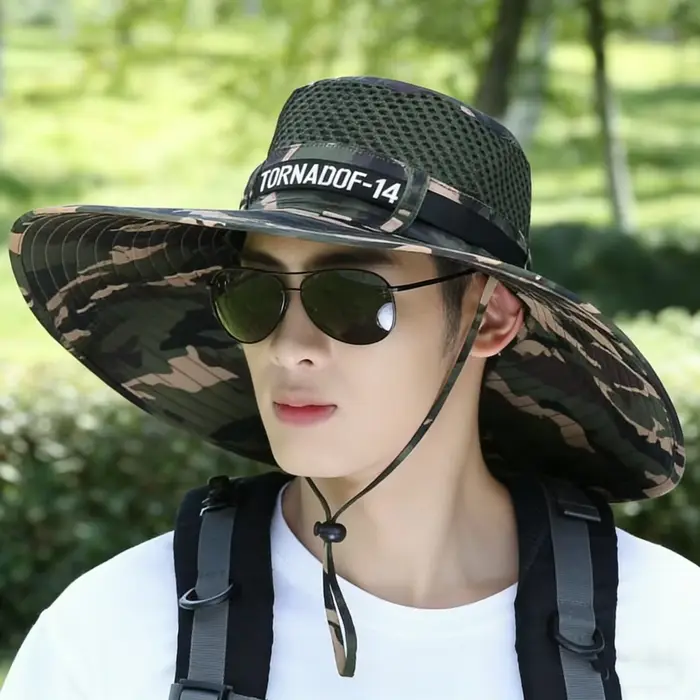 Grand chapeau de soleil d'été pour hommes et femmes