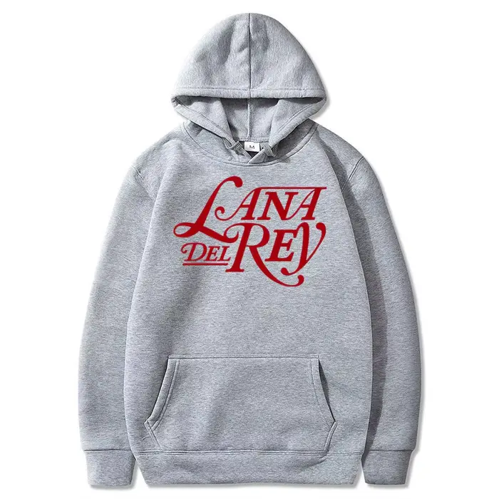 Lana Del Rey Logo sweat à capuche léger hommes mode à manches longues sweats femmes décontracté Harajuku Streetwear