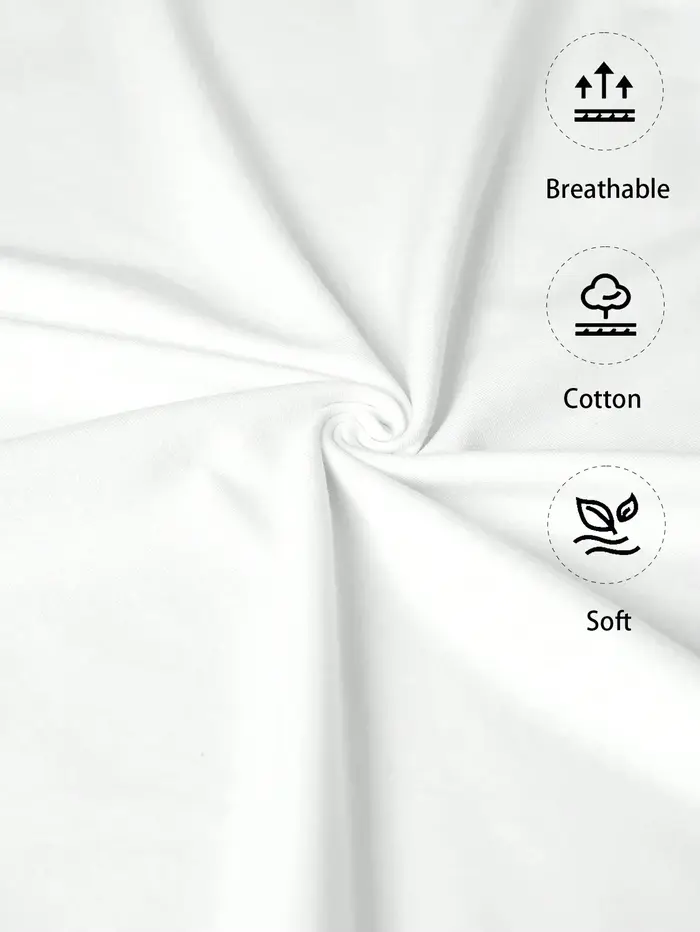 T-Shirt d'été imprimé pêche unisexe