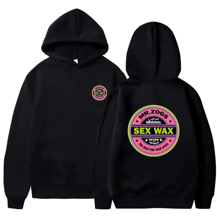 Nouveauté 2026 : Sweat à capuche fin et tendance pour homme, style streetwear unisexe, motif Sex Wax