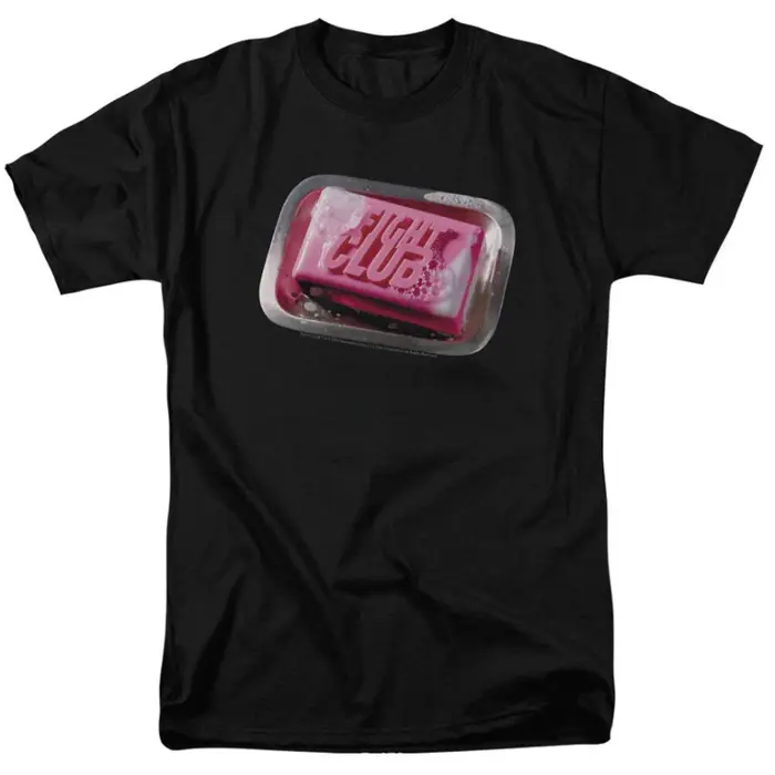 Fight Club affiche de film t-shirts graphiques savon sous licence chemise été Vintage mode unisexe d